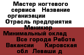 Мастер ногтевого сервиса › Название организации ­ EStrella › Отрасль предприятия ­ Маникюр › Минимальный оклад ­ 20 000 - Все города Работа » Вакансии   . Кировская обл.,Леваши д.